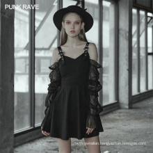 OPQ-519 punk rave Casual Dresses 2020 new arrivals long sleeved summer dresses